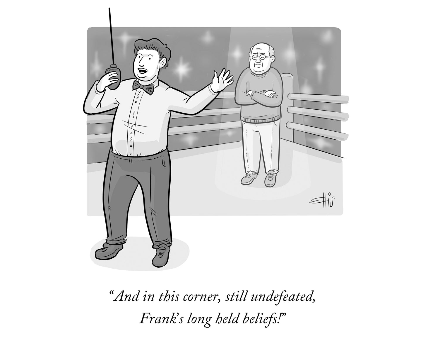 Boxing Beliefs Art Print