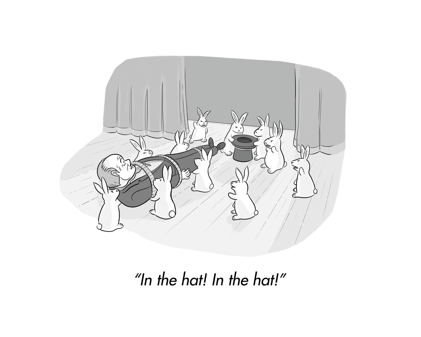 Rabbit Revenge Art Print