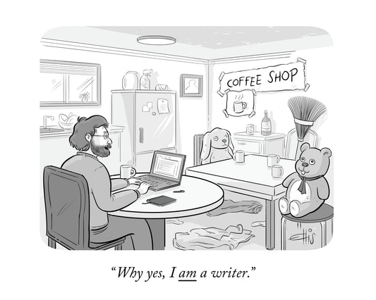 Coffee Shop Home Art Print