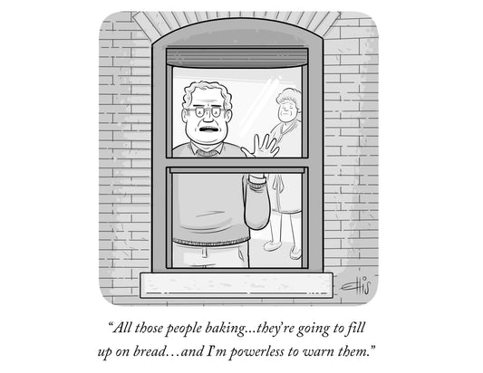 All Those People Baking Art Print