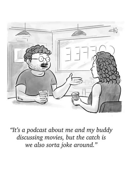 Podcast Guy Art Print