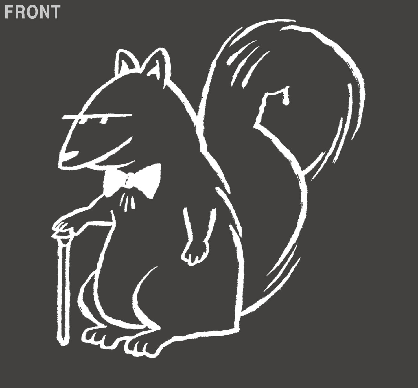 Evil Squirrel Hat (Black)